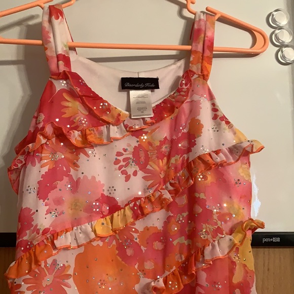 Girl’s Size 14 Disorderly Kids Tank Top Dress - Picture 4 of 7